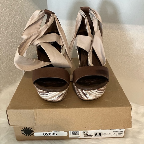 UGG Jules Platform Wedge 6.5 - Picture 6 of 14